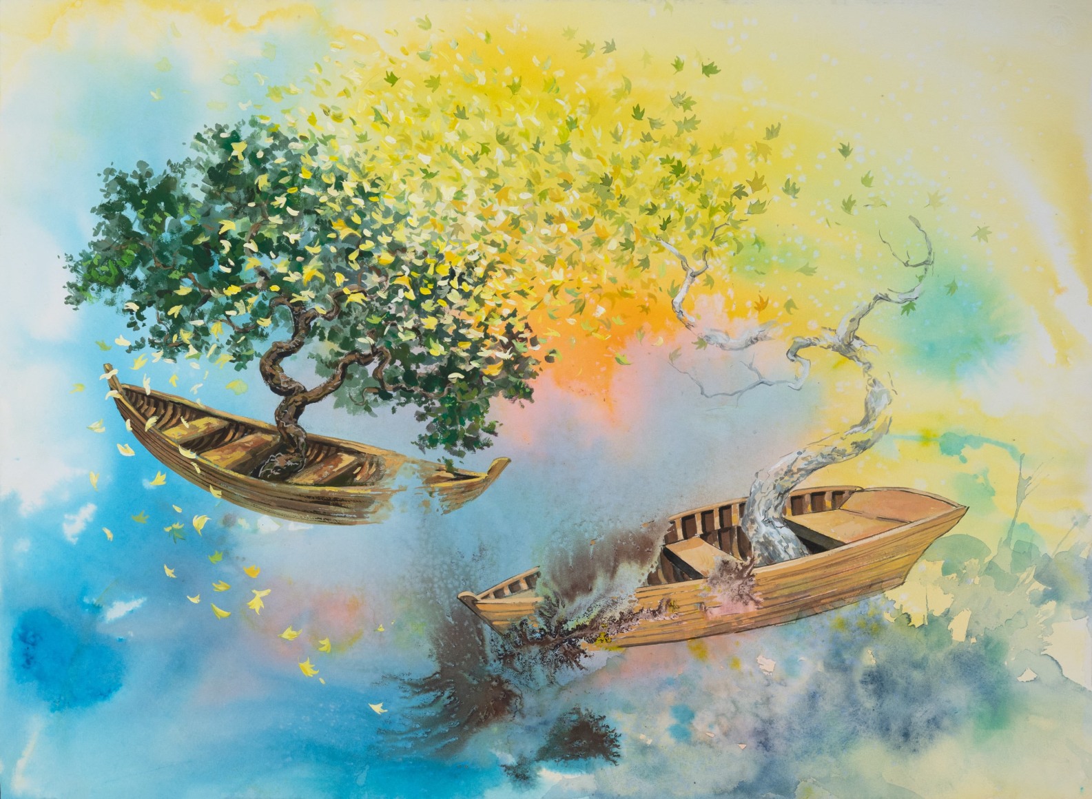 NATHAN HUFF , Sharing Wonders, 2023