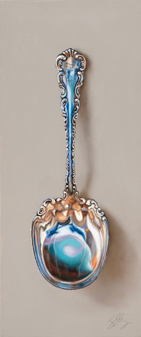 LESLIE LEWIS SIGLER , Silver Spoon #272, The Adonis, 2025