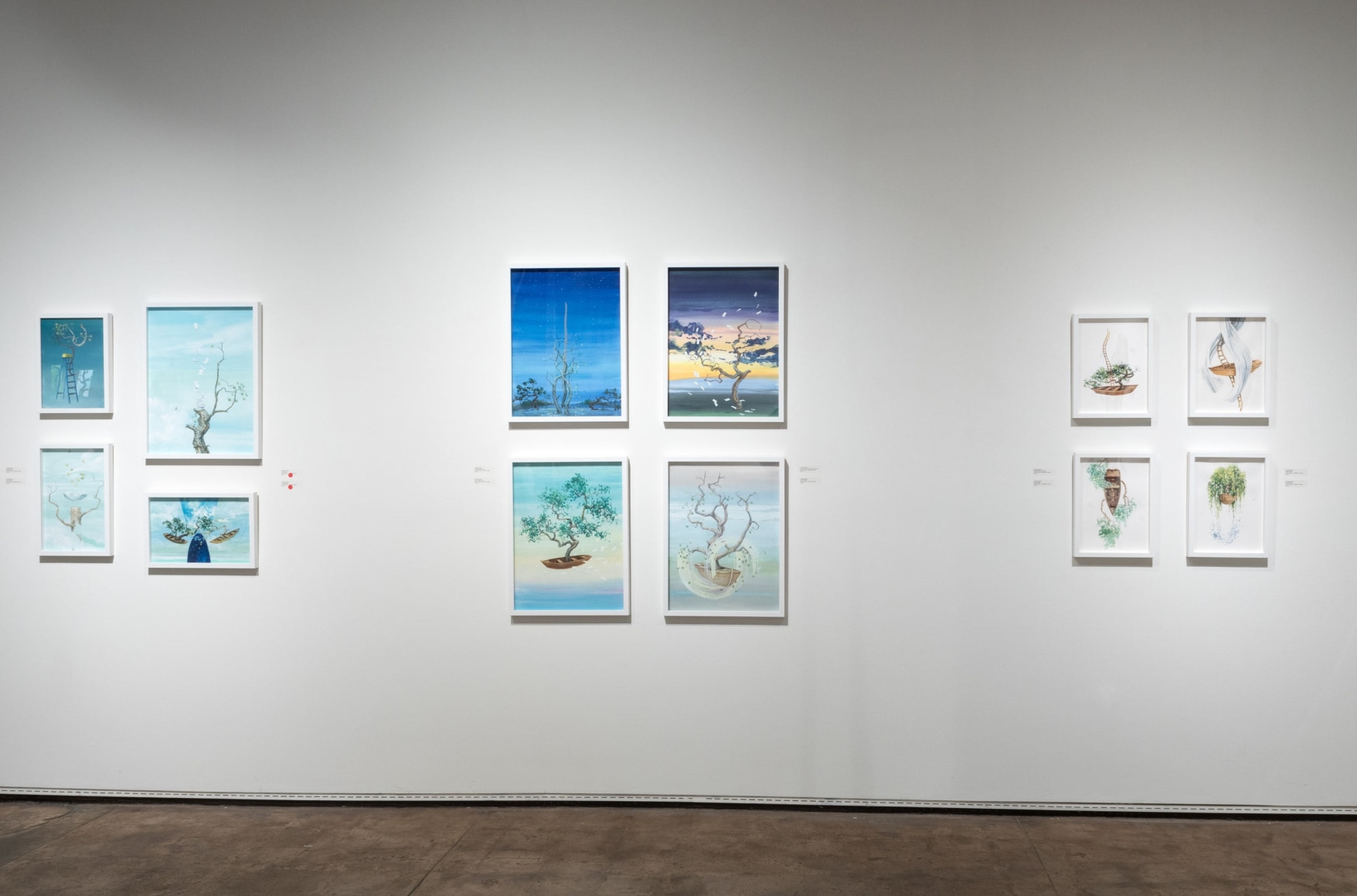 NATHAN HUFF: Forest for the Trees, 2023 installation shot