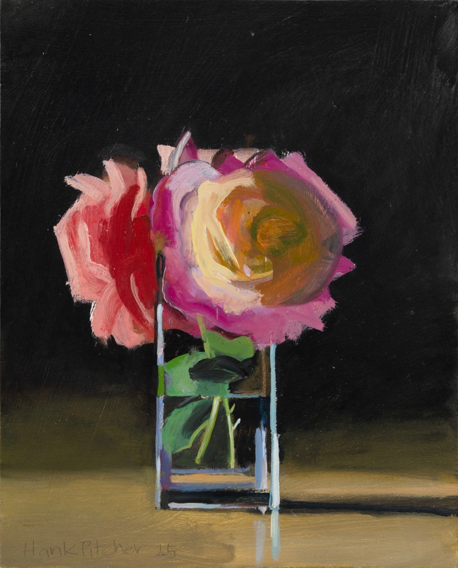 HANK PITCHER , Two Roses #2, 2025