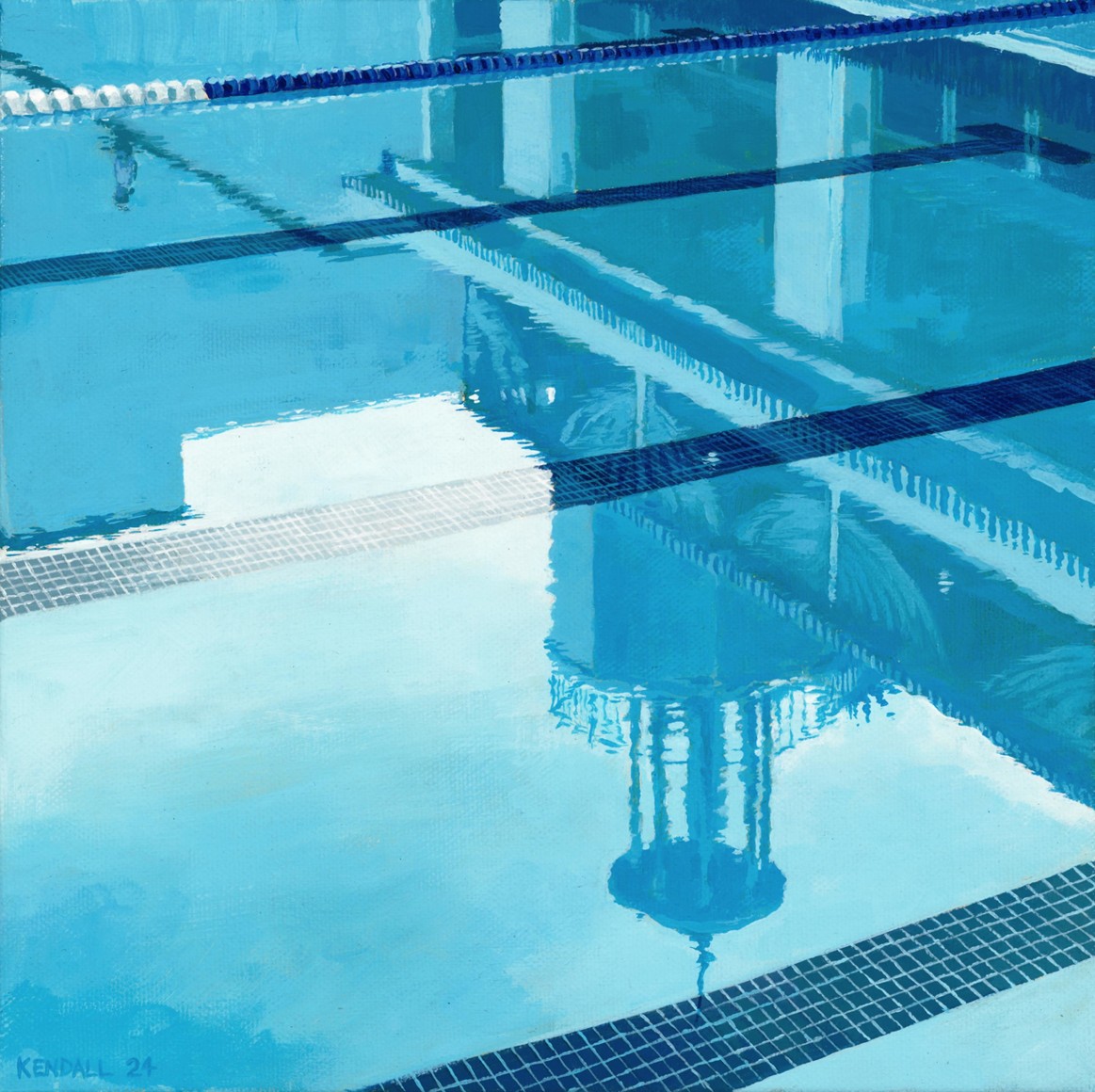 BENJAMIN KENDALL , Light House in the Shallows, 2024