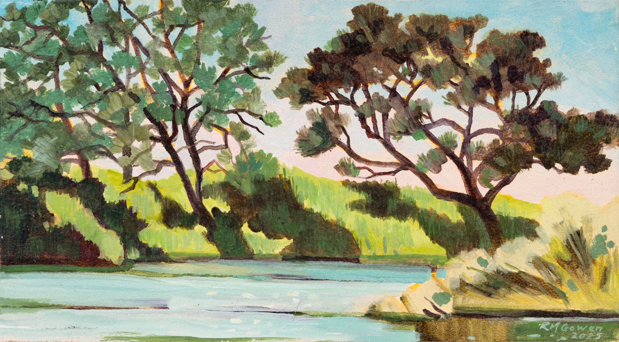 ROBIN GOWEN , Lagoon at Campus, 2025