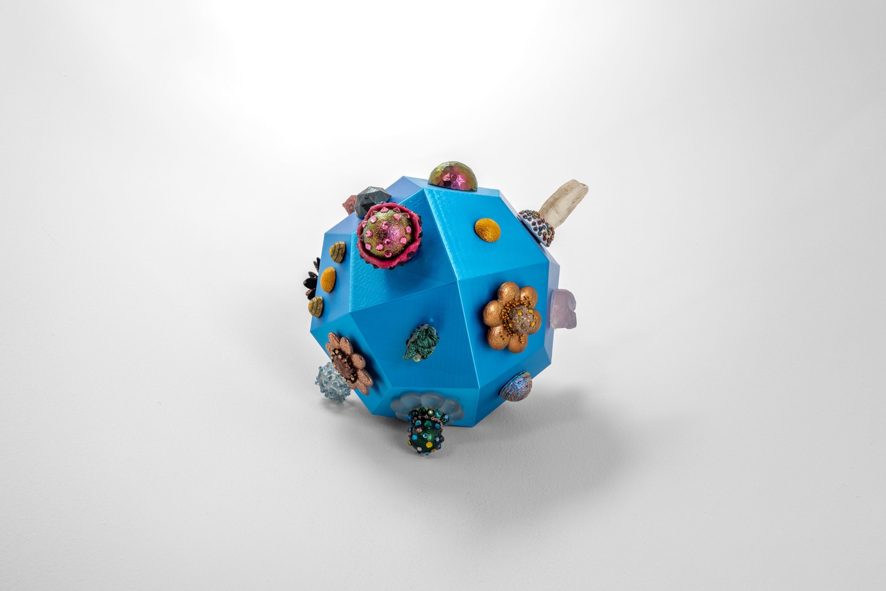LYNDA WEINMAN, Blue Gazing Gem Orb, 2024