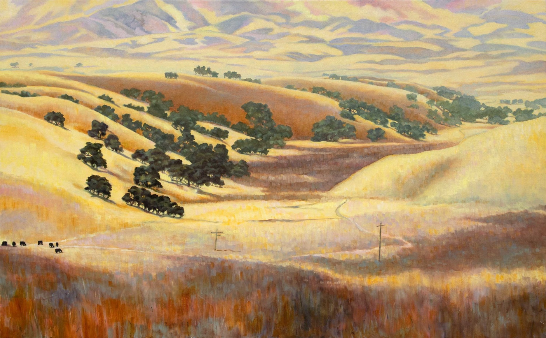 ROBIN GOWEN , Bitterwater Creek Cattle, 2023