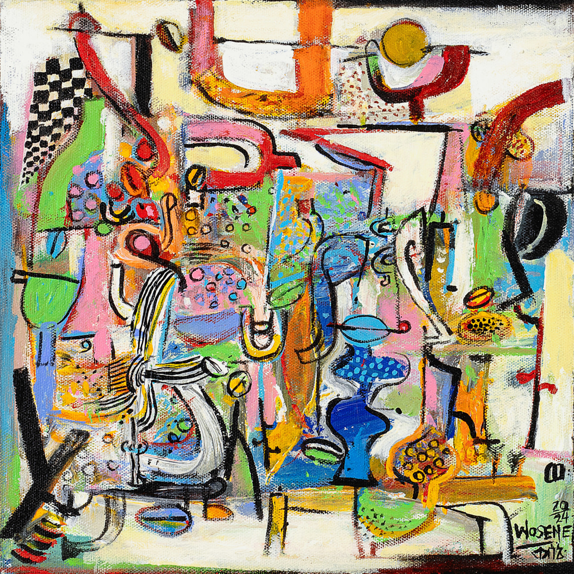 WOSENE WORKE KOSROF , A Whisper of Words II C, 2024