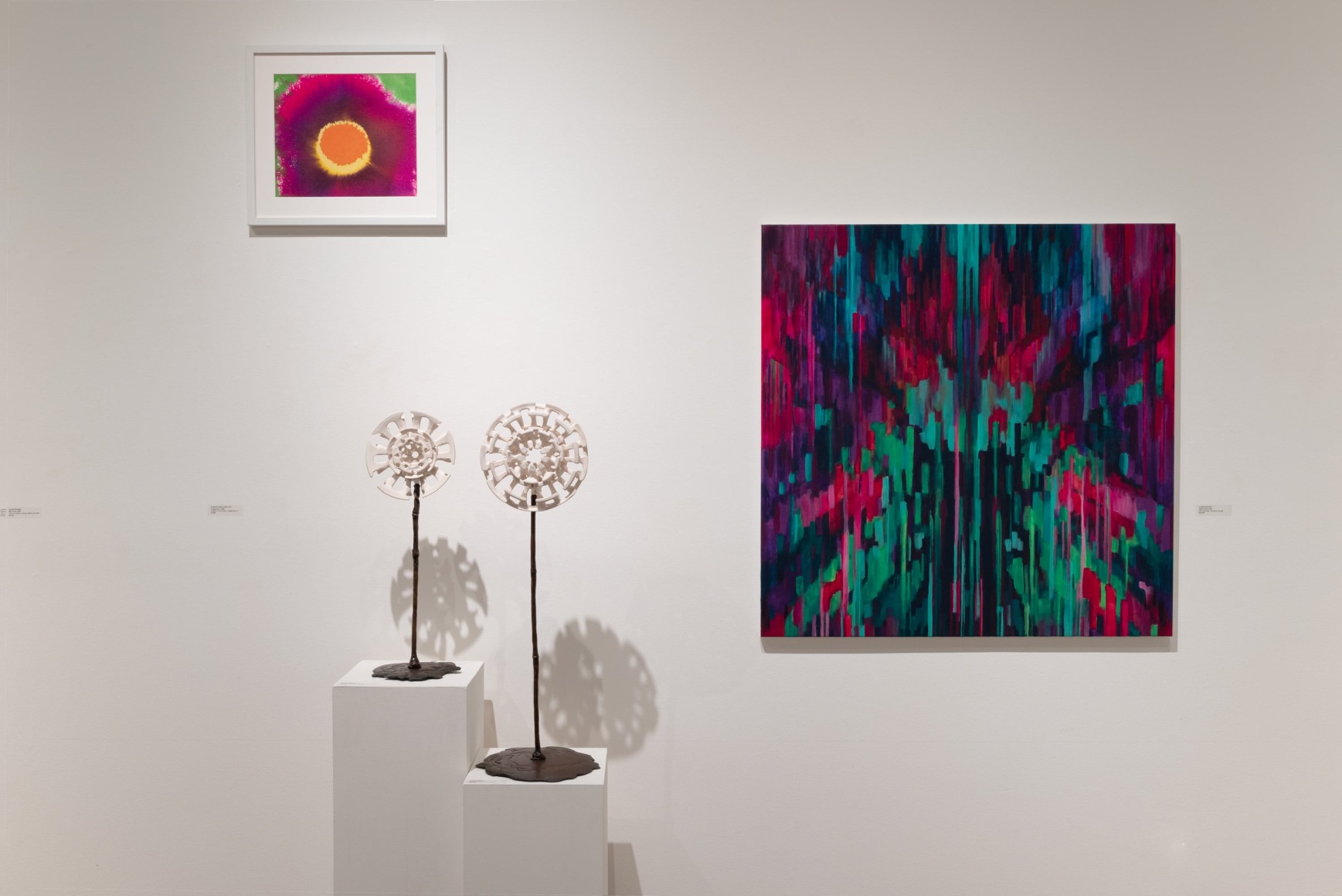 Installation photograph of IRRESISTIBLE: Flowers &amp; Their Admirers, Harvey Leepa &amp; Yassi Mazandi