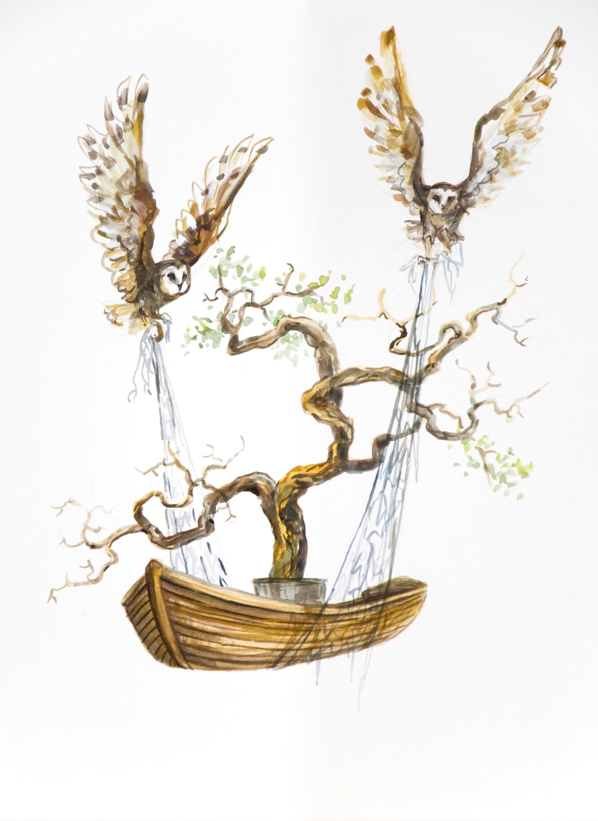 NATHAN HUFF , Owl Lift, 2019