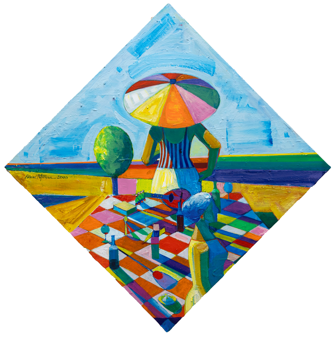ROLAND PETERSEN , The Checkered Table, 2000