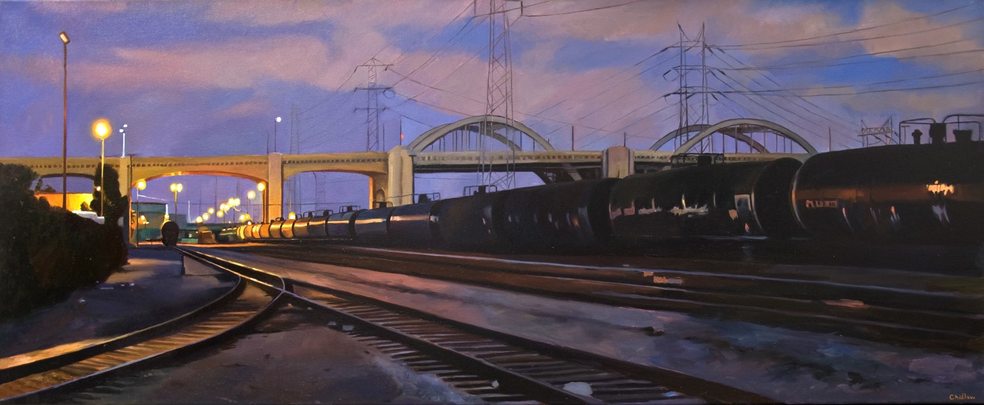 PATRICIA CHIDLAW , Twilight, Tank Cars, 2011