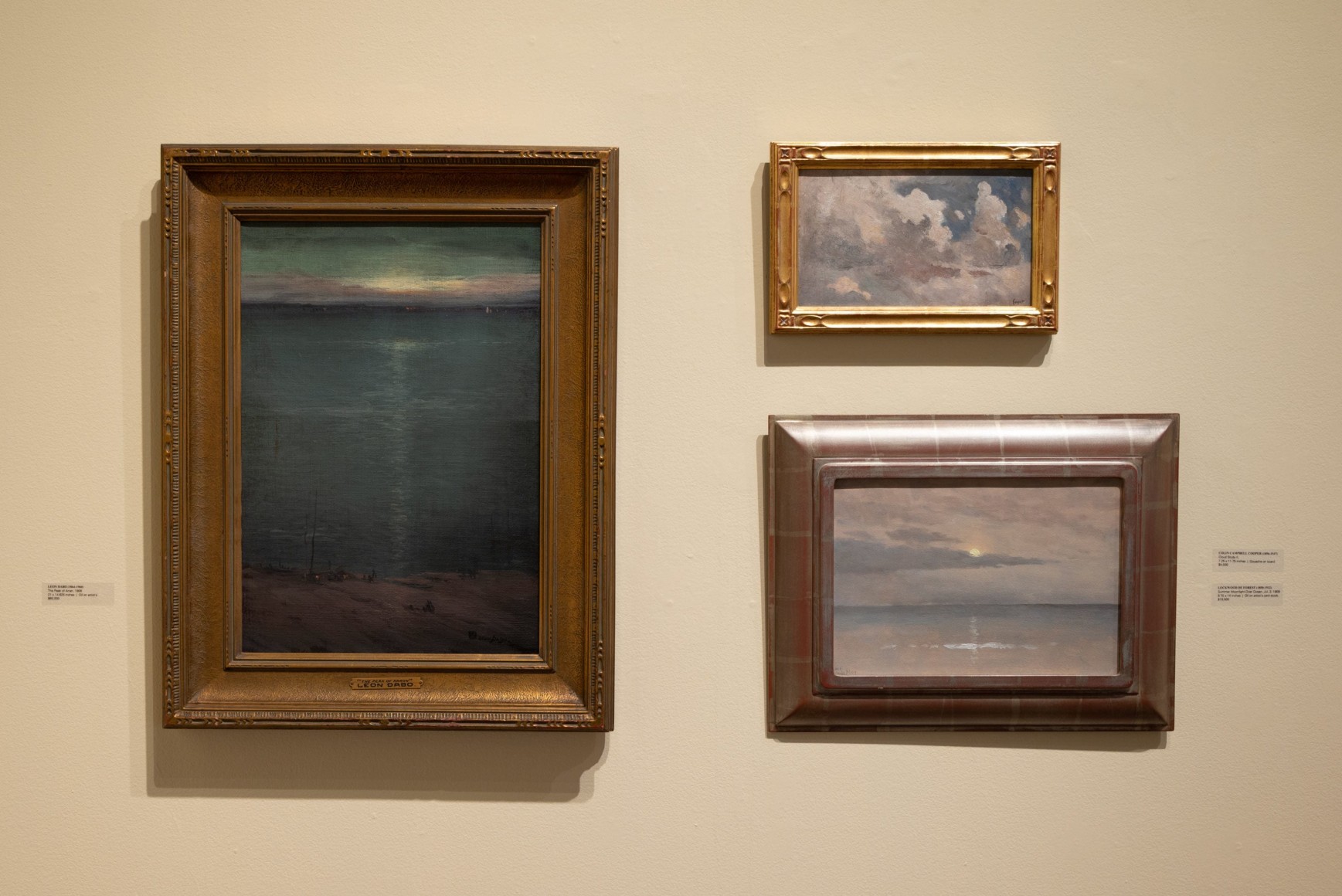 Installation photograph of IN GOOD COMPANY: Cooper | Dabo | De Forest