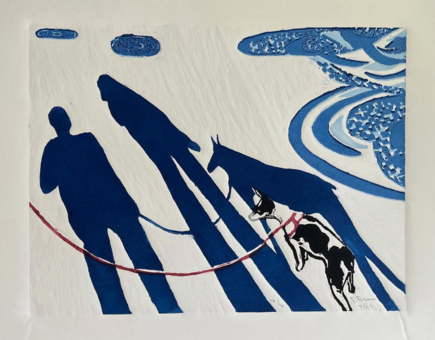 DONNA BROWN , Winter Walk, 2024