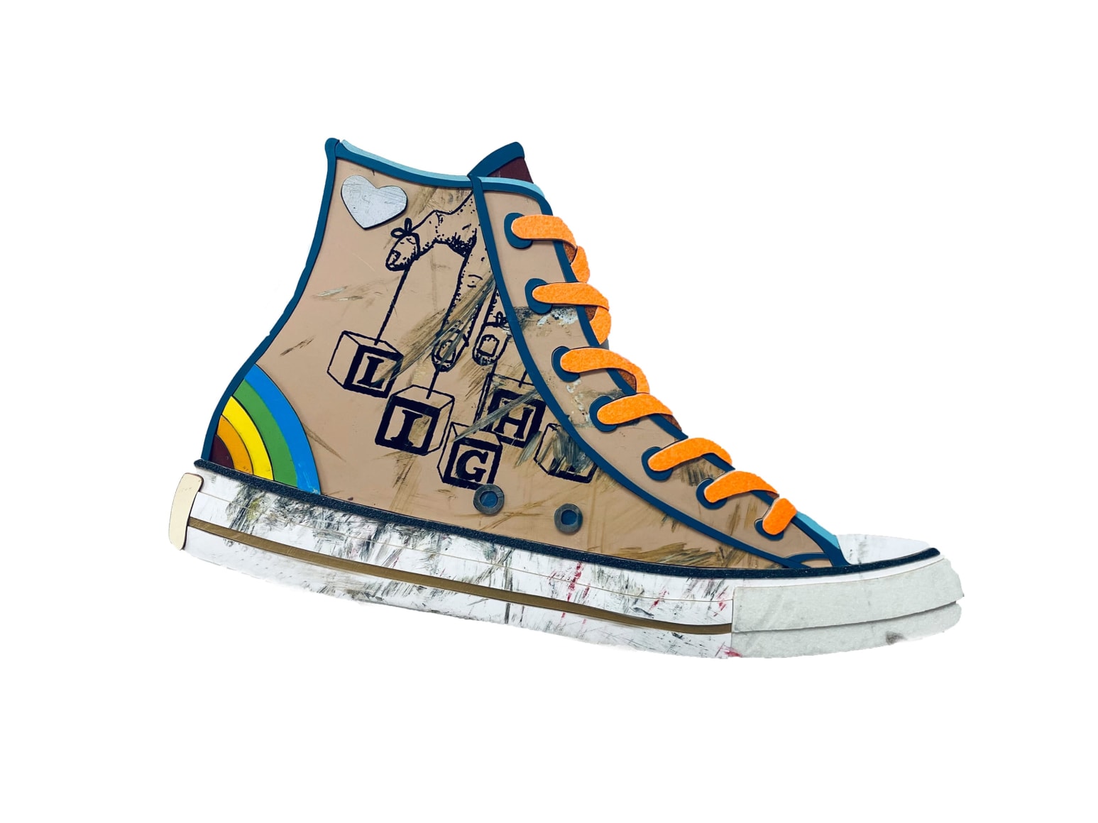 INGA GUZYTE , 100% Skate Shoe- Glow, 2022