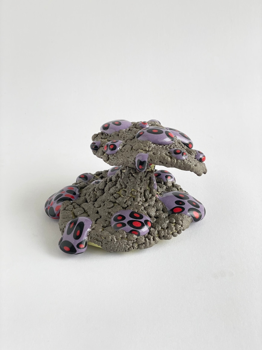 PHILIP KUPFERSCHMIDT , Pumice/Purple Mushroom, 2024