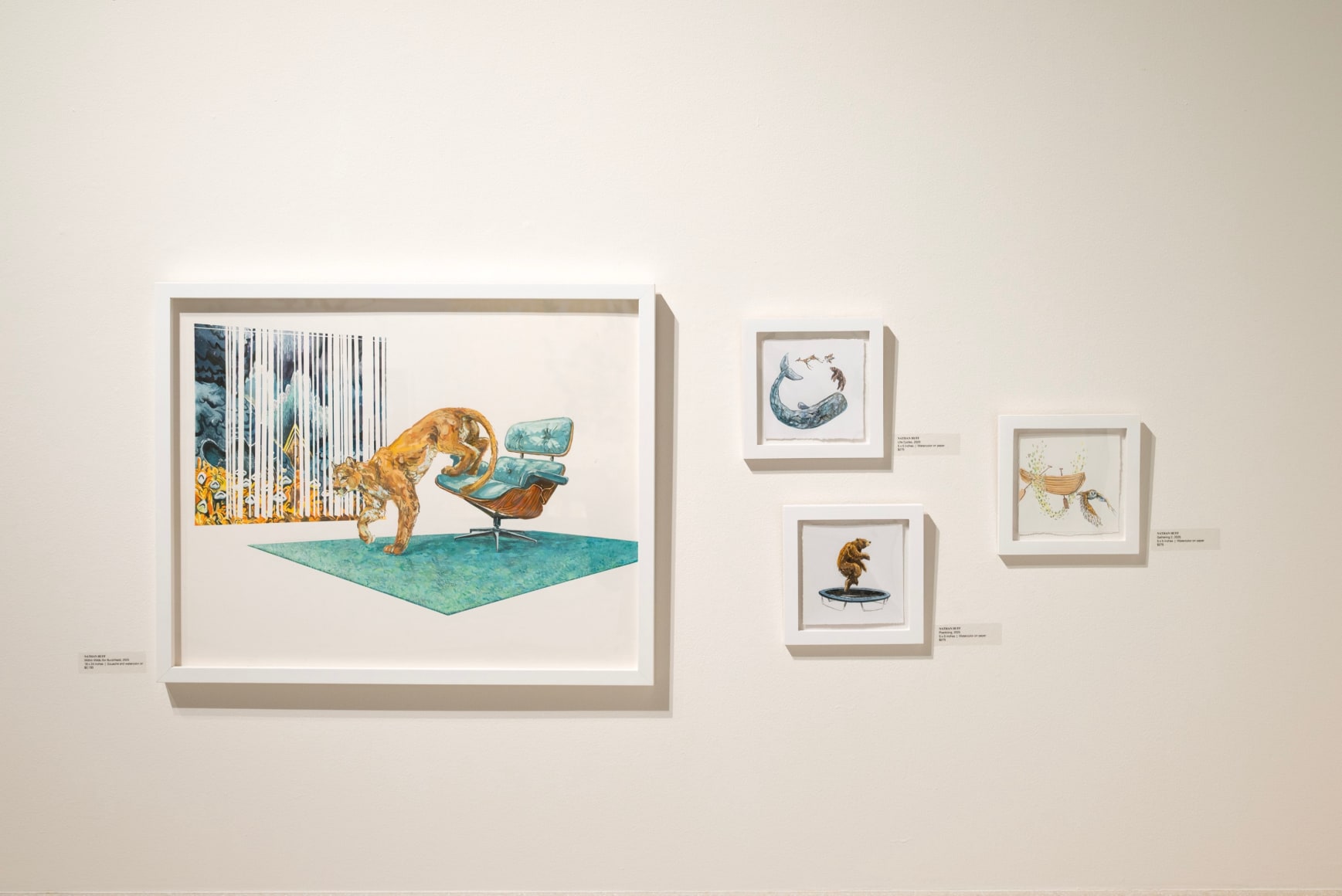 Nathan Huff: Within Wilds, 2025 Installation photo