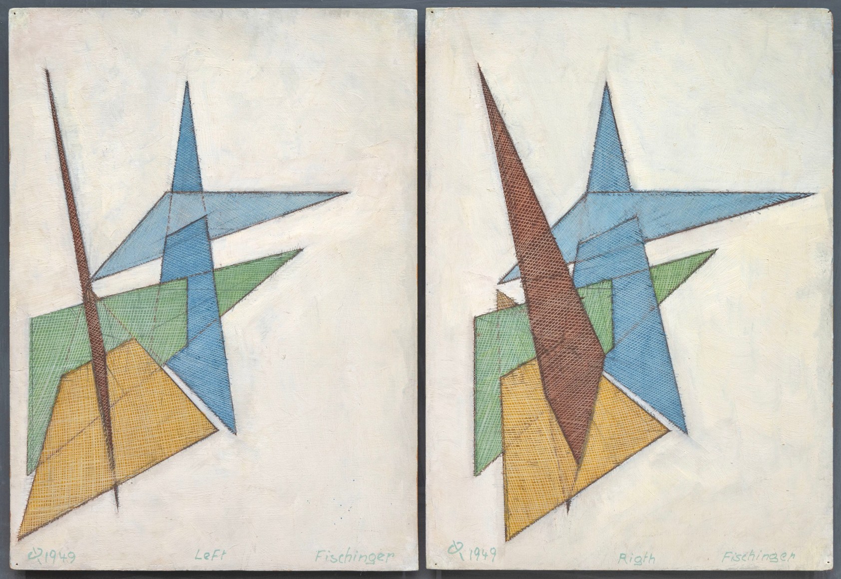 OSKAR FISCHINGER (1900-1967), Stereo No. 49, 1949