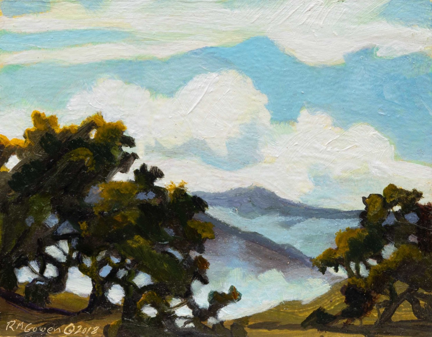 ROBIN GOWEN , Fog and Morning, 2023