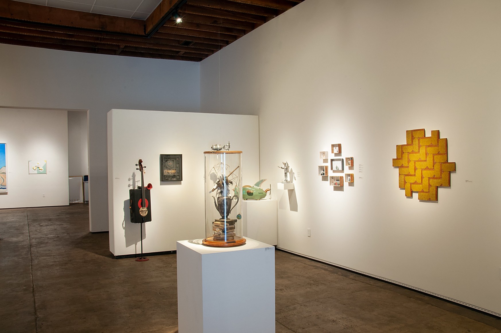 The Red-Headed Stepchild Installation photograph, Sue Van Horsen, Ron Robertson, Tal Avitzur, Susan Tibbles, Virginia McCracken, Nancy Gifford