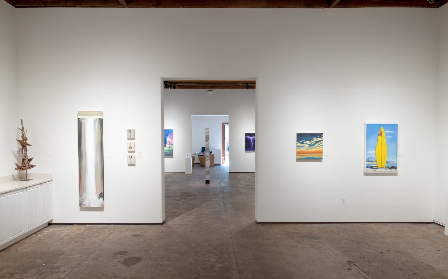 Installation View of The Winter Salon, 2024