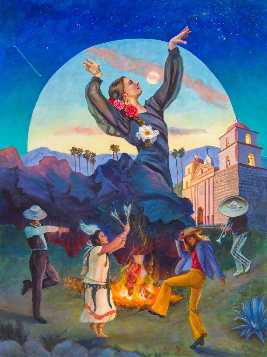 HOLLI HARMON, Four Nations, One Spirit, 2024