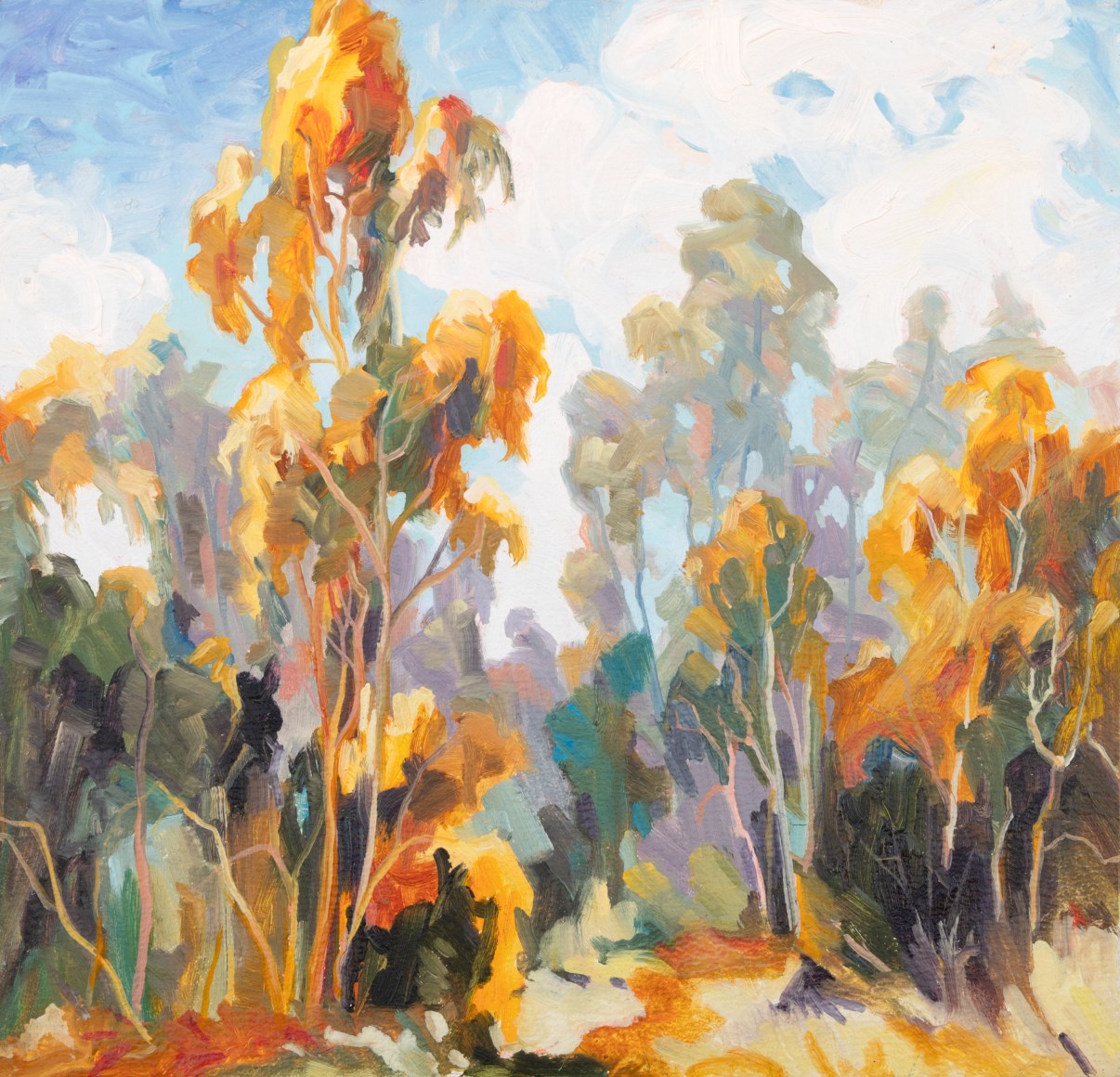 ROBIN GOWEN , Golden Eucalyptus II, 2024
