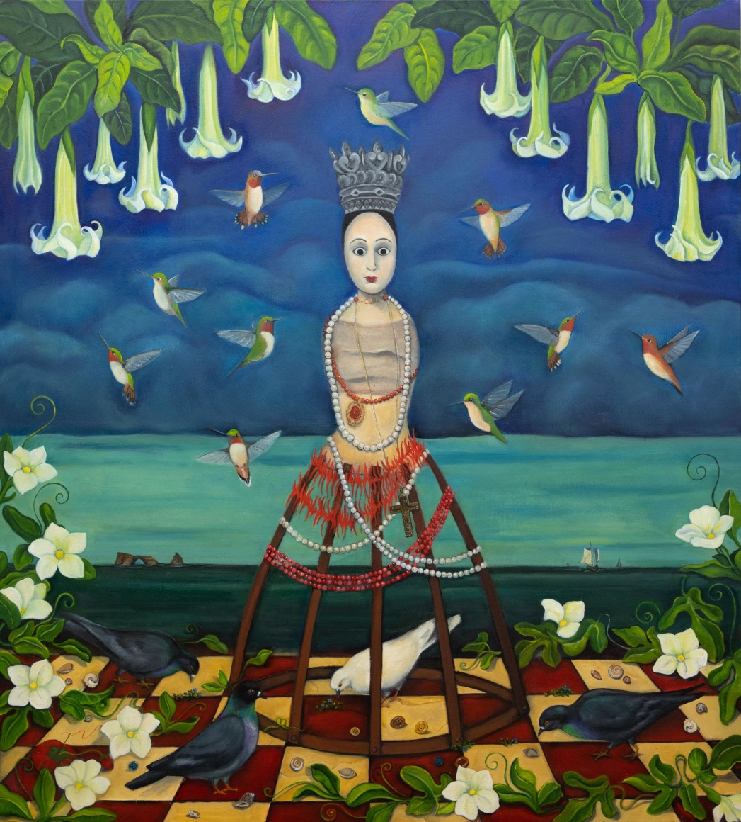 ANGELA PERKO, Our Lady of the Hummingbirds, 2023
