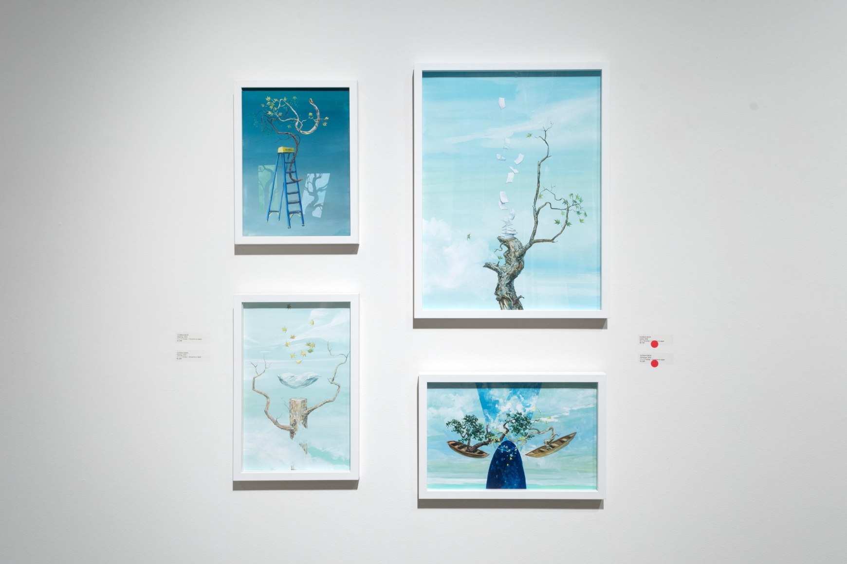 NATHAN HUFF: Forest for the Trees, 2023 installation shot