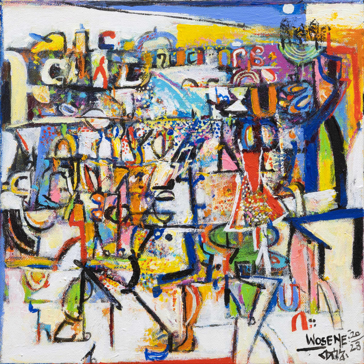 WOSENE WORKE KOSROF , My Cafe, 2023