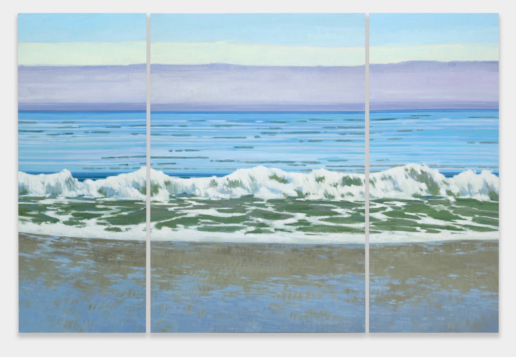 NICOLE STRASBURG , Purple Haze Triptych, 2024