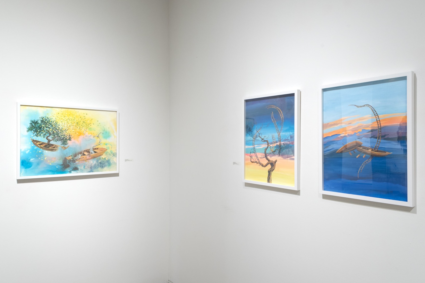 NATHAN HUFF: Forest for the Trees, 2023 installation shot