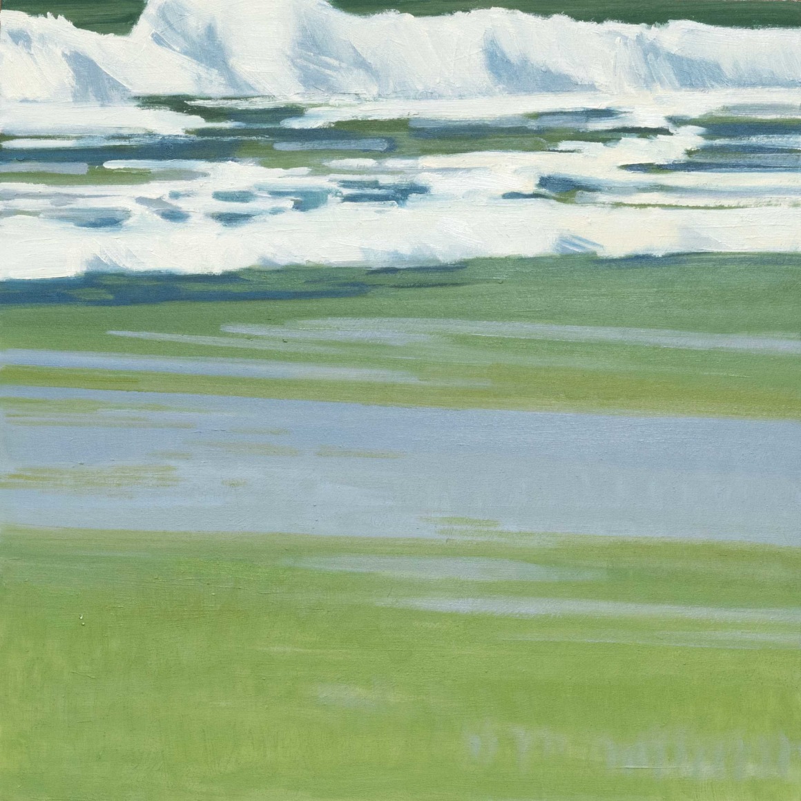 NICOLE STRASBURG , Pride Tide, Green, 2023