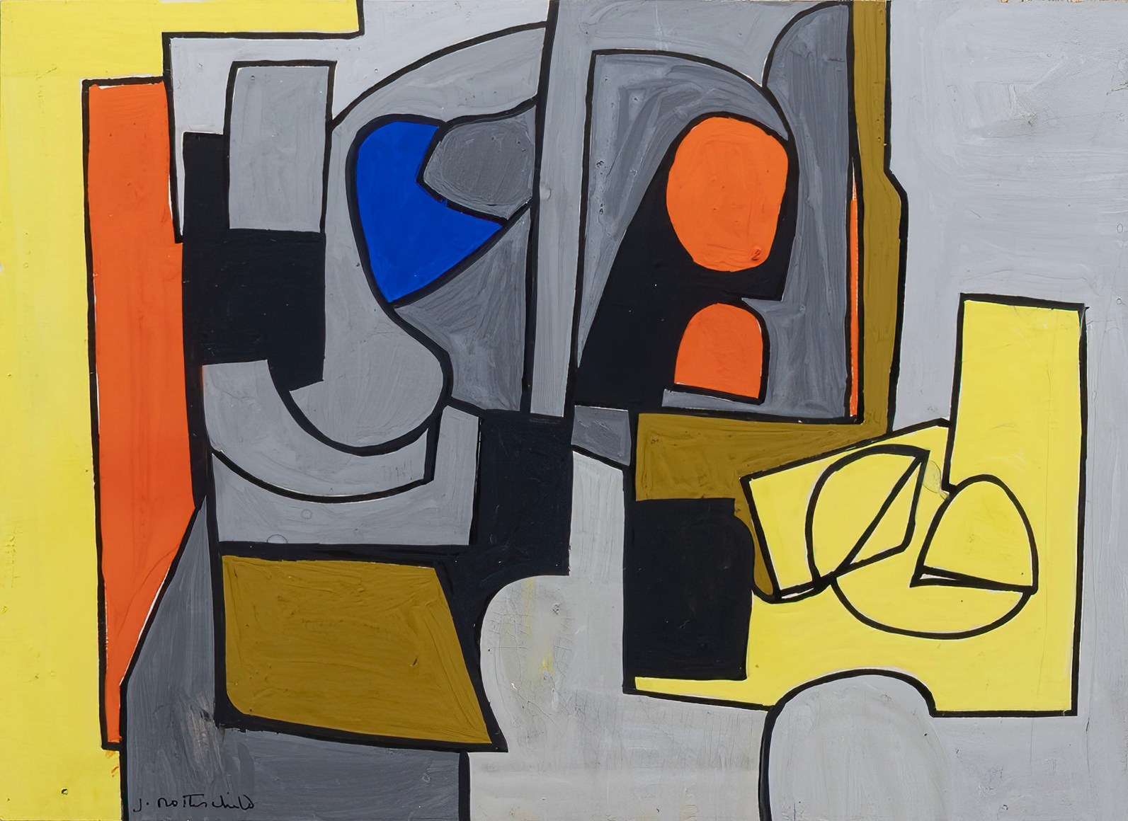 JUDITH ROTHSCHILD (1921-1993), Untitled Composition, 1945