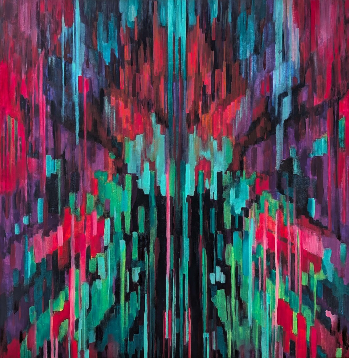 YASSI MAZANDI , Black Orchid, 2022