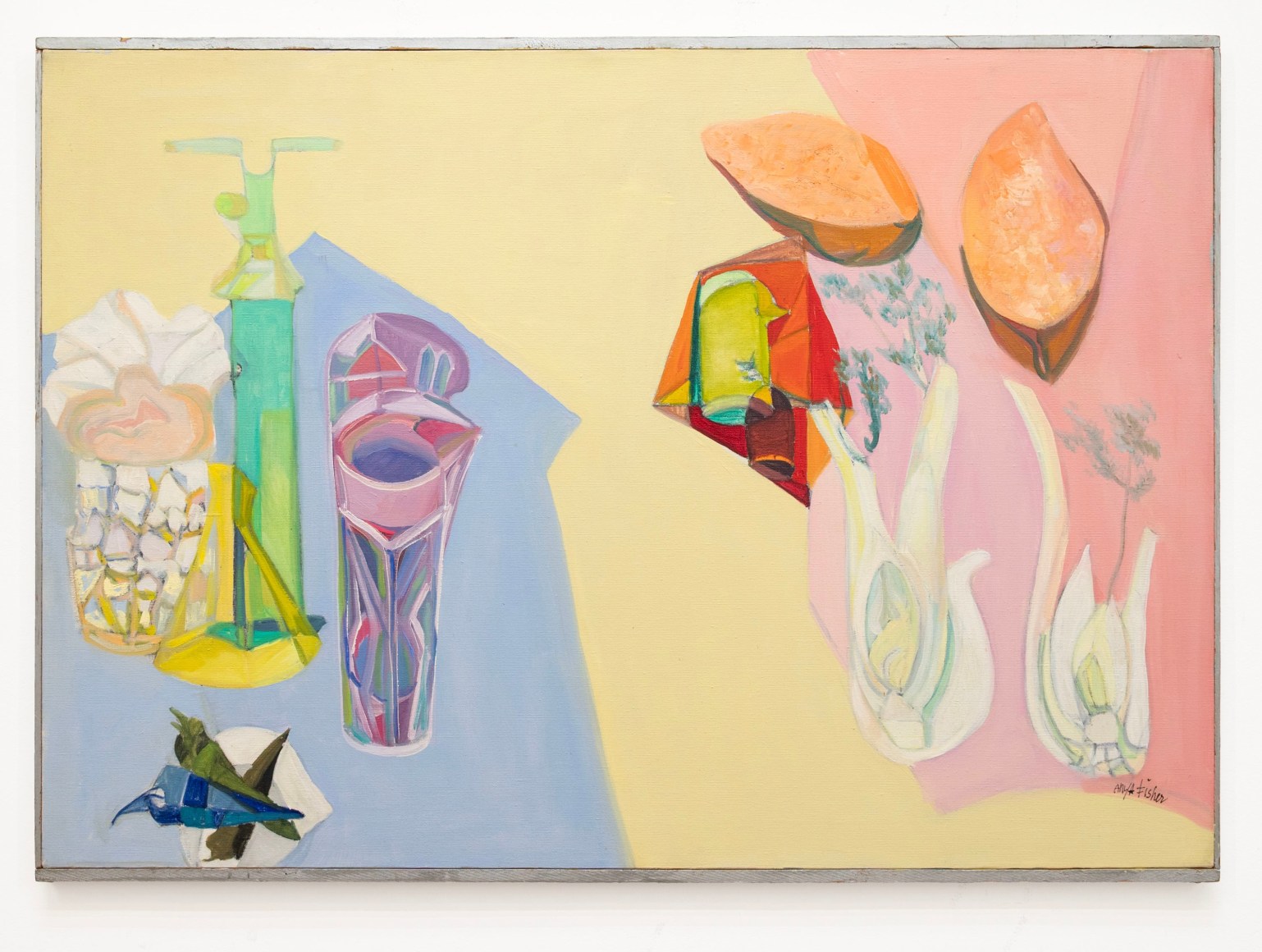 ANYA FISHER (1905-1992), Tabletop with Fennel, c.1960s