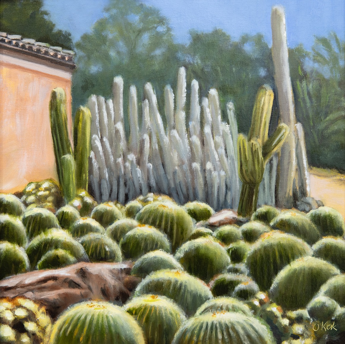 ONNO KOK , March of the Barrel Cacti, 2023