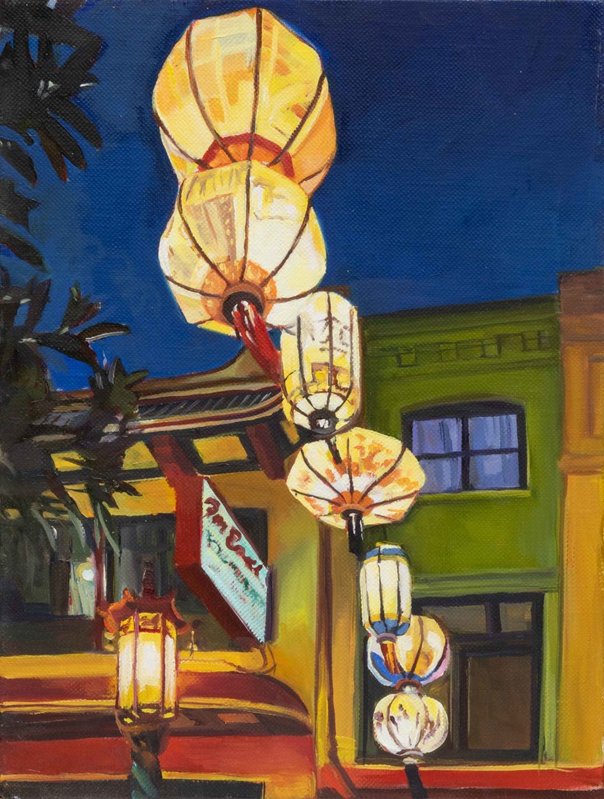 PATRICIA CHIDLAW , Gold Lanterns, 2023