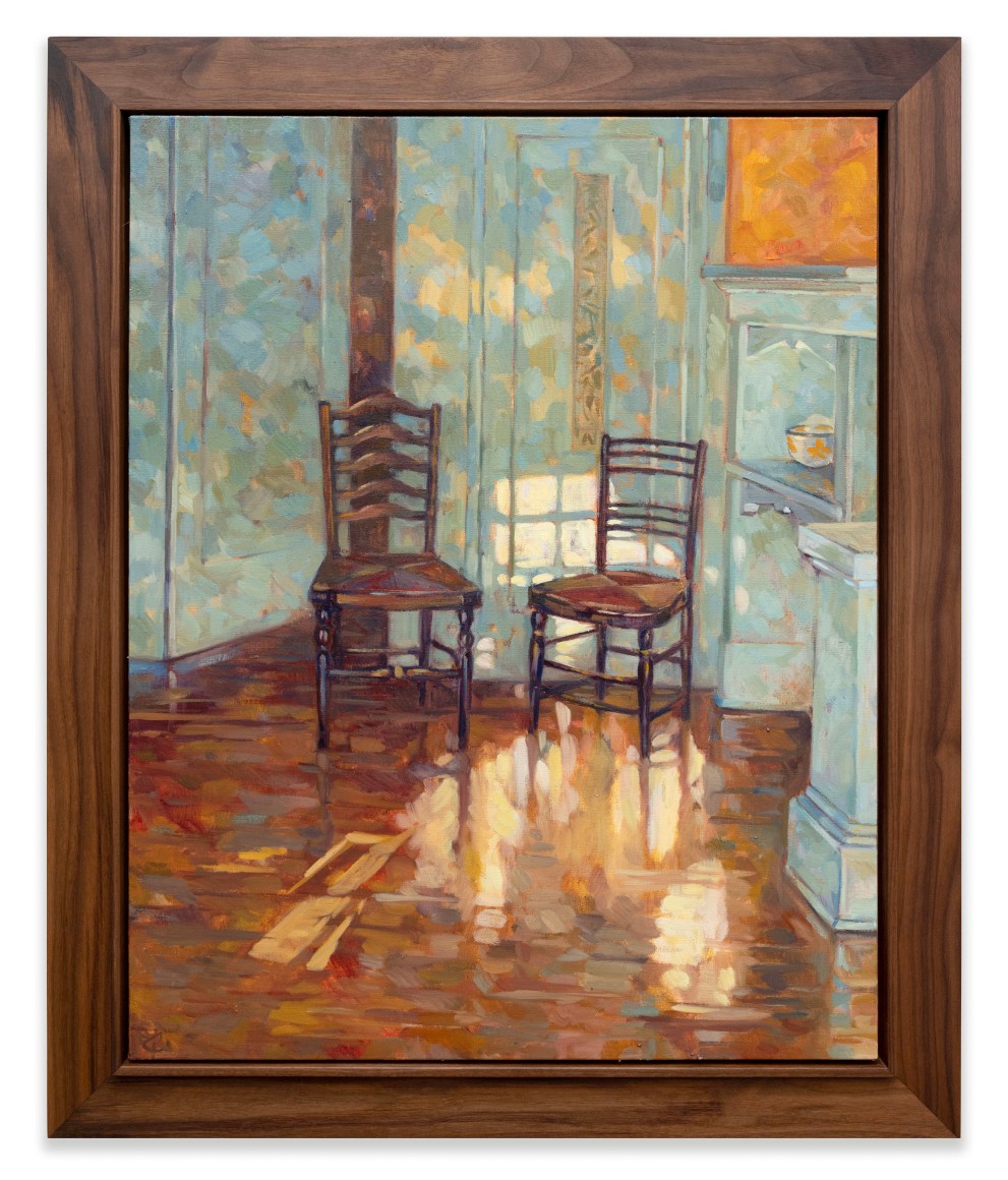 WHITNEY BROOKS ABBOTT , Paper Rushed Chairs, 2024