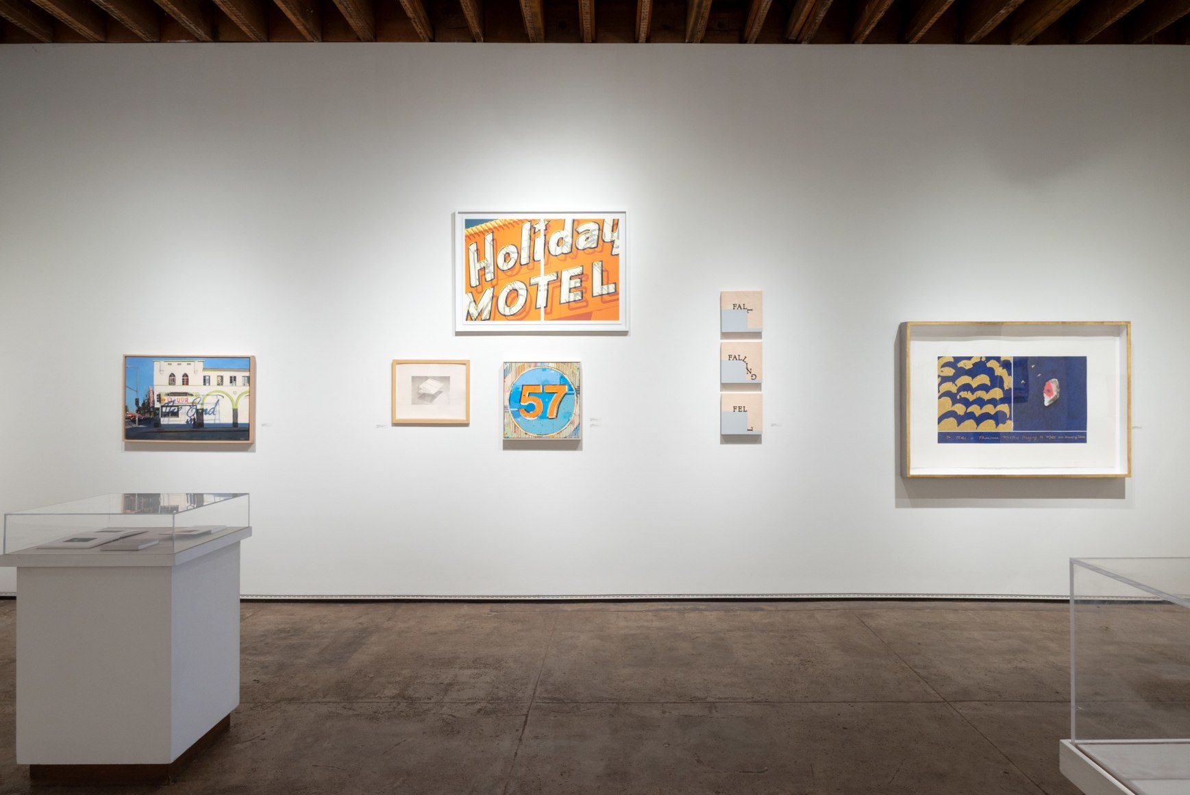 install shot for tl;dr: TEXT/ART exhibition