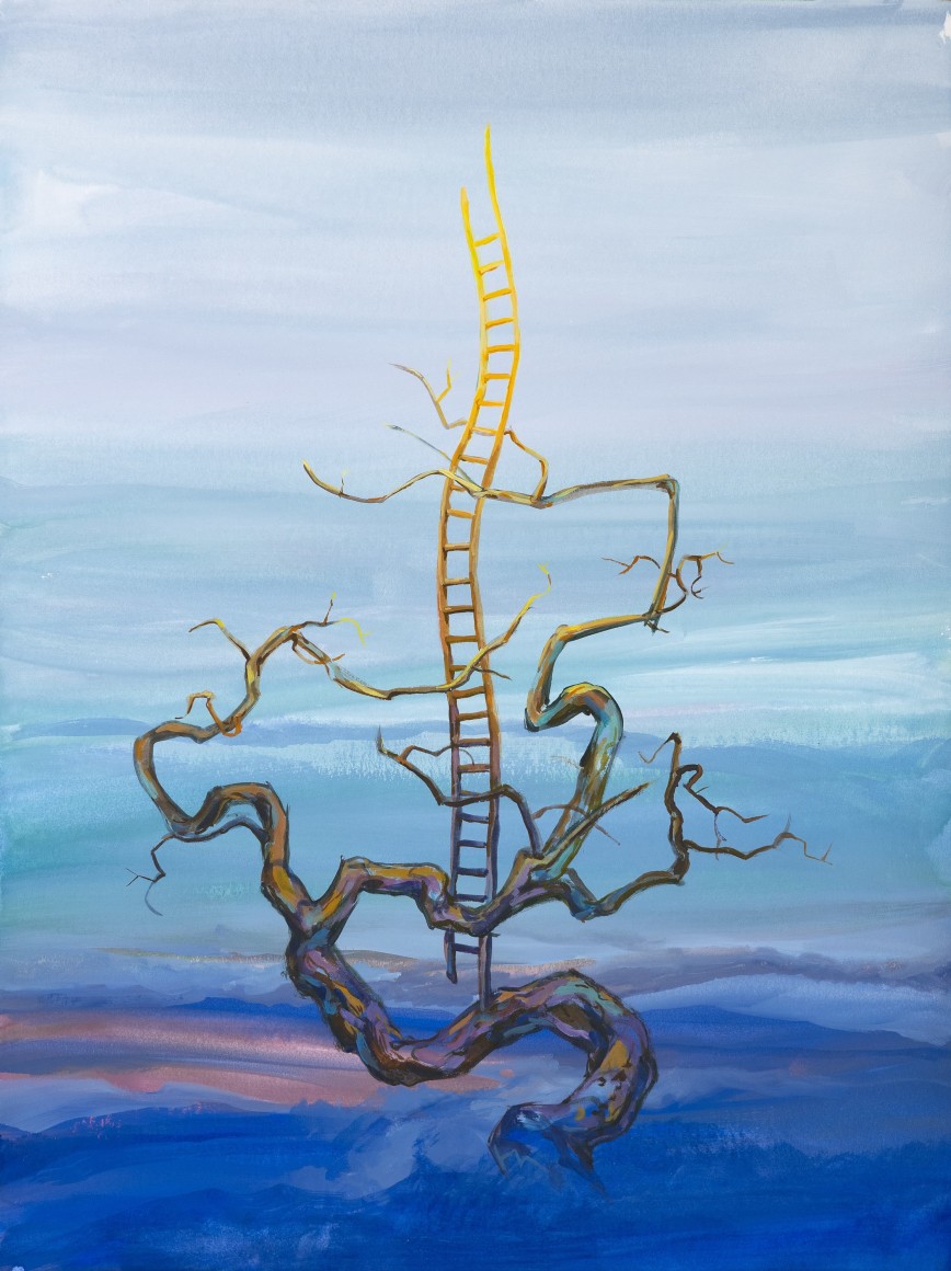 NATHAN HUFF , Climbing Dawn, 2023