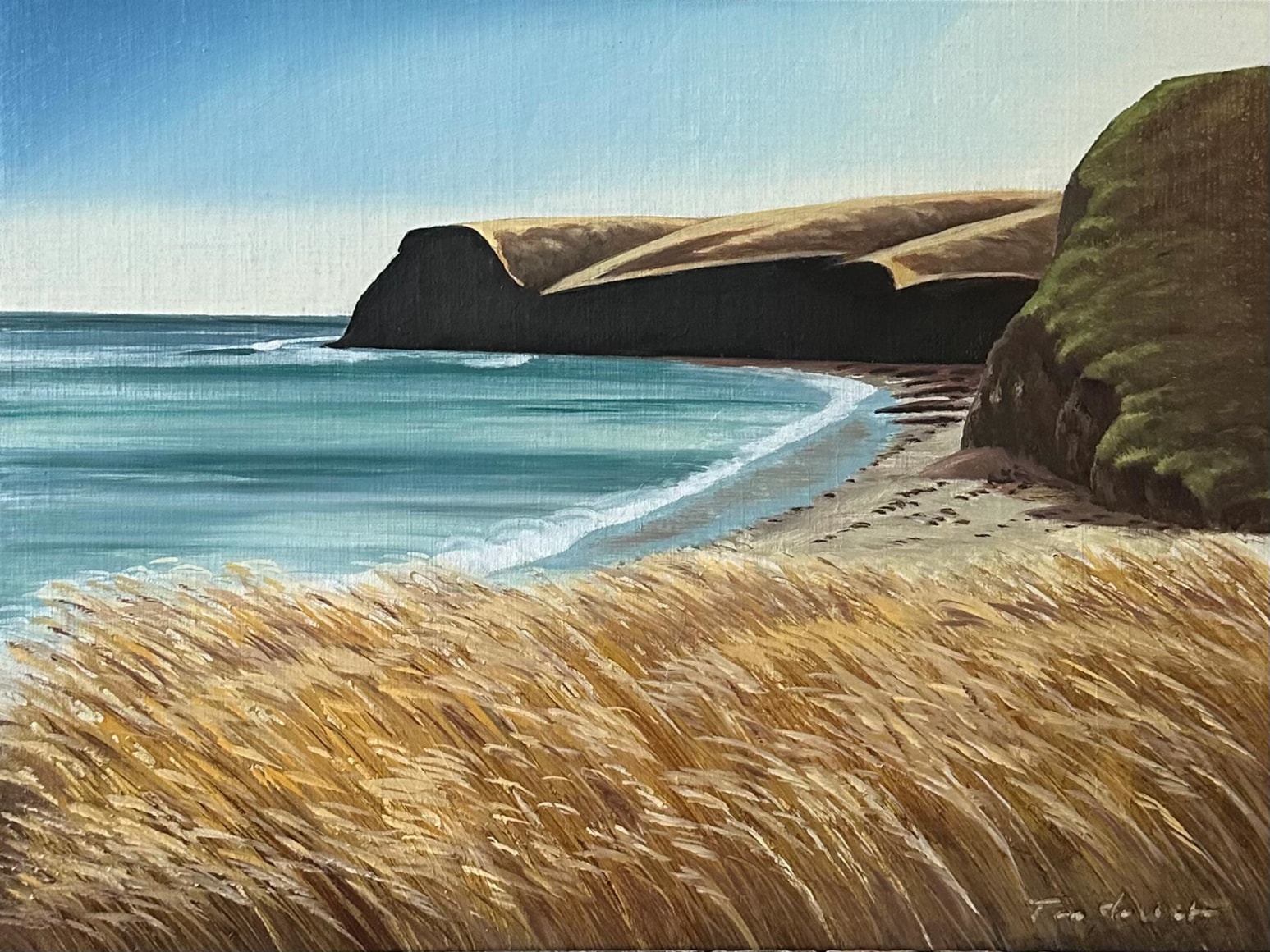 TOM DEWALT , Windy Afternoon-Hollister Ranch, 2024