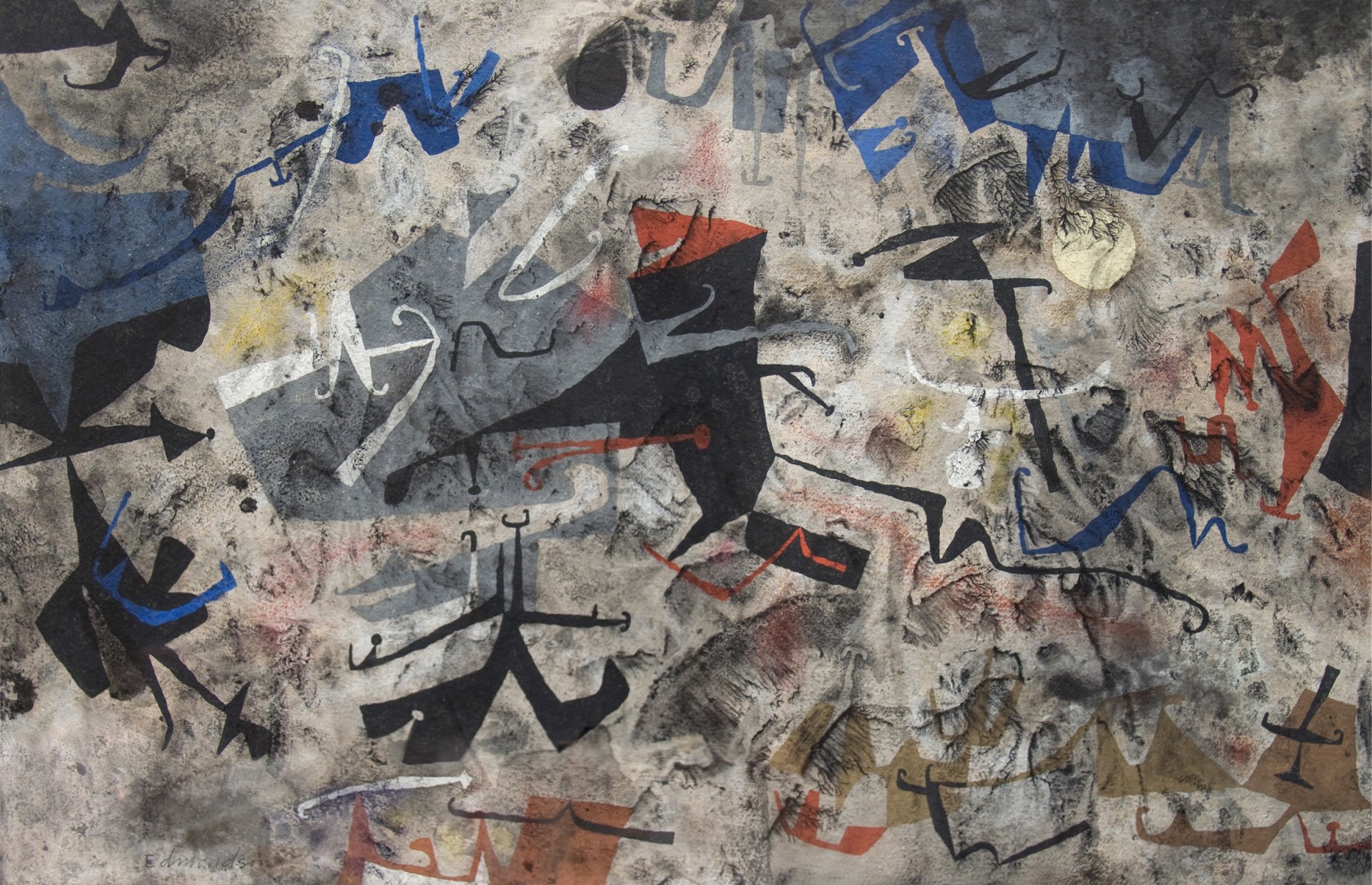 LEONARD EDMONDSON (1916-2002) A State of Patterns, 1951