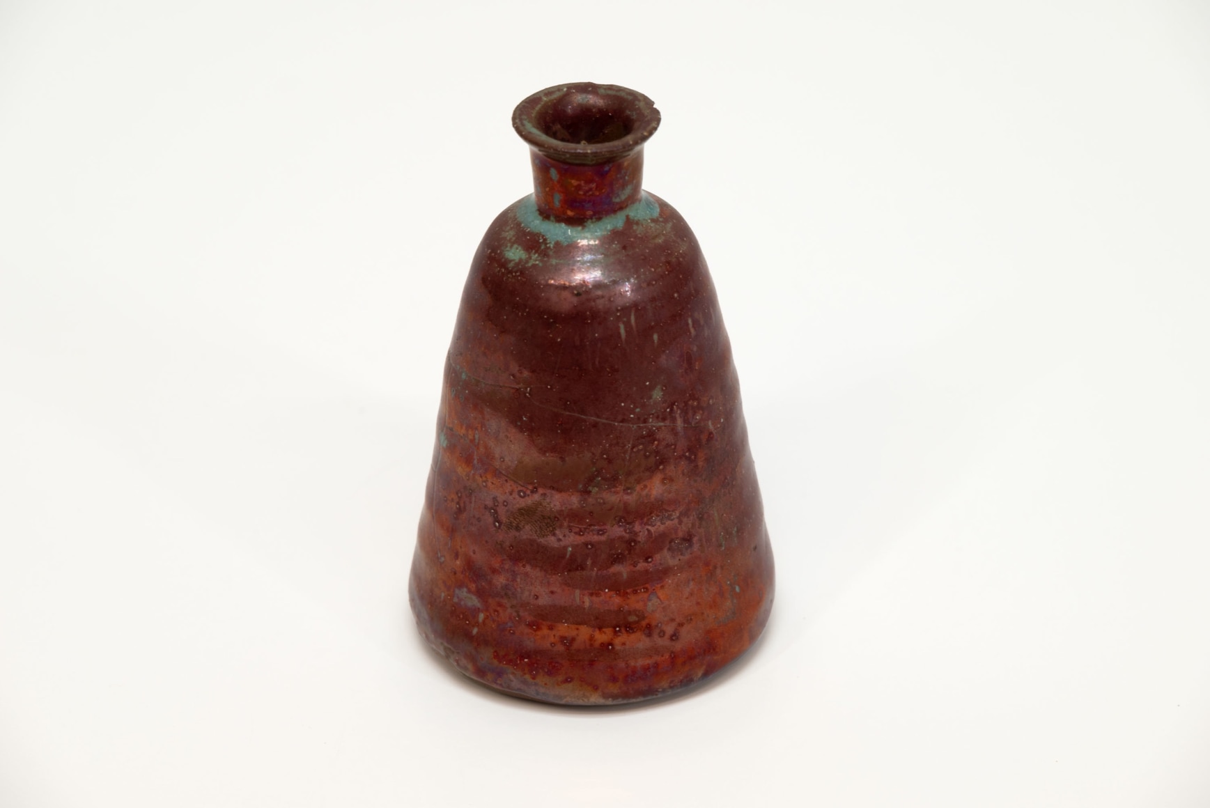 BEATRICE WOOD (1893-1998), Small Ruby Luster Vase, c. 1950