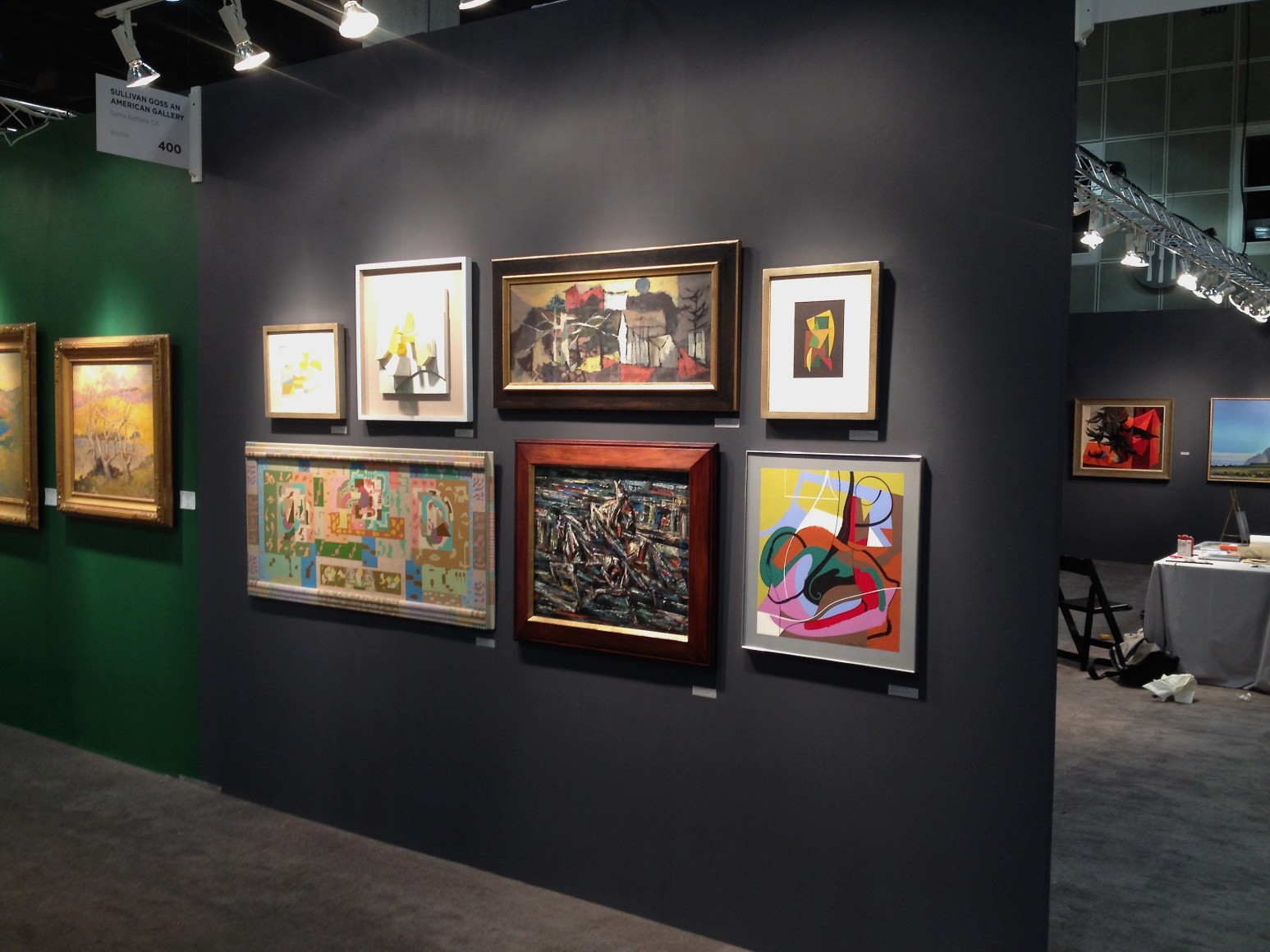 LA ART SHOW, 2014 installation