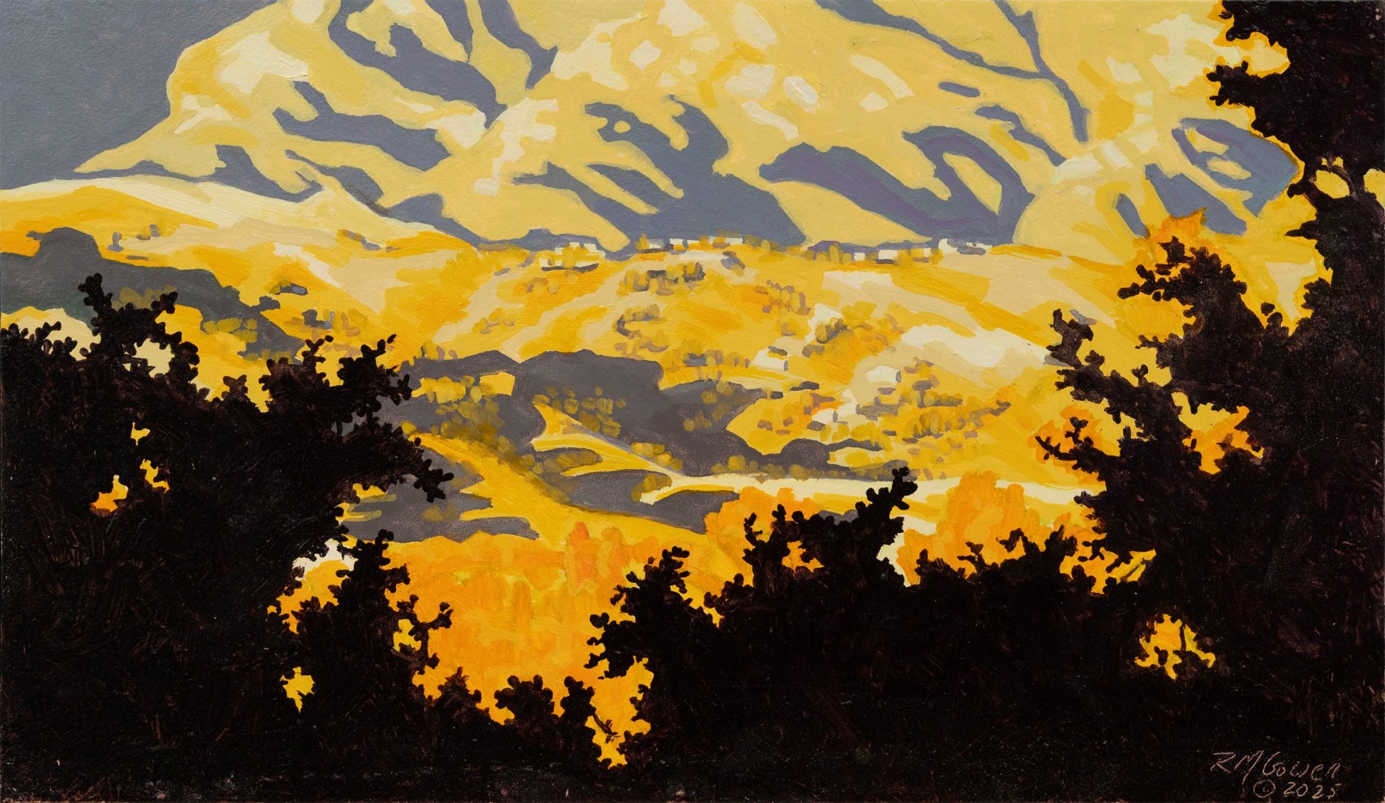 ROBIN GOWEN , Blaze of Afternoon, 2025