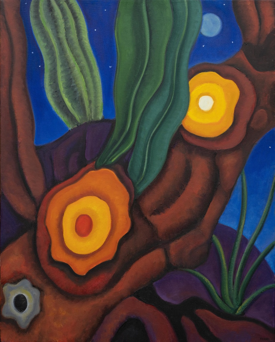 ANGELA PERKO, Desert Moon, 2023