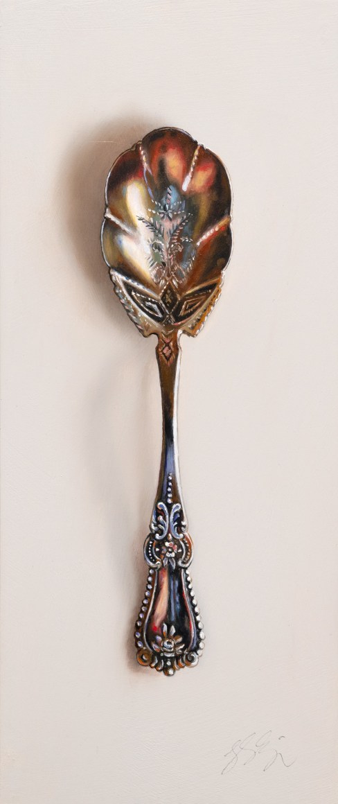 LESLIE LEWIS SIGLER , Silver Spoon #273, The Philologist, 2025