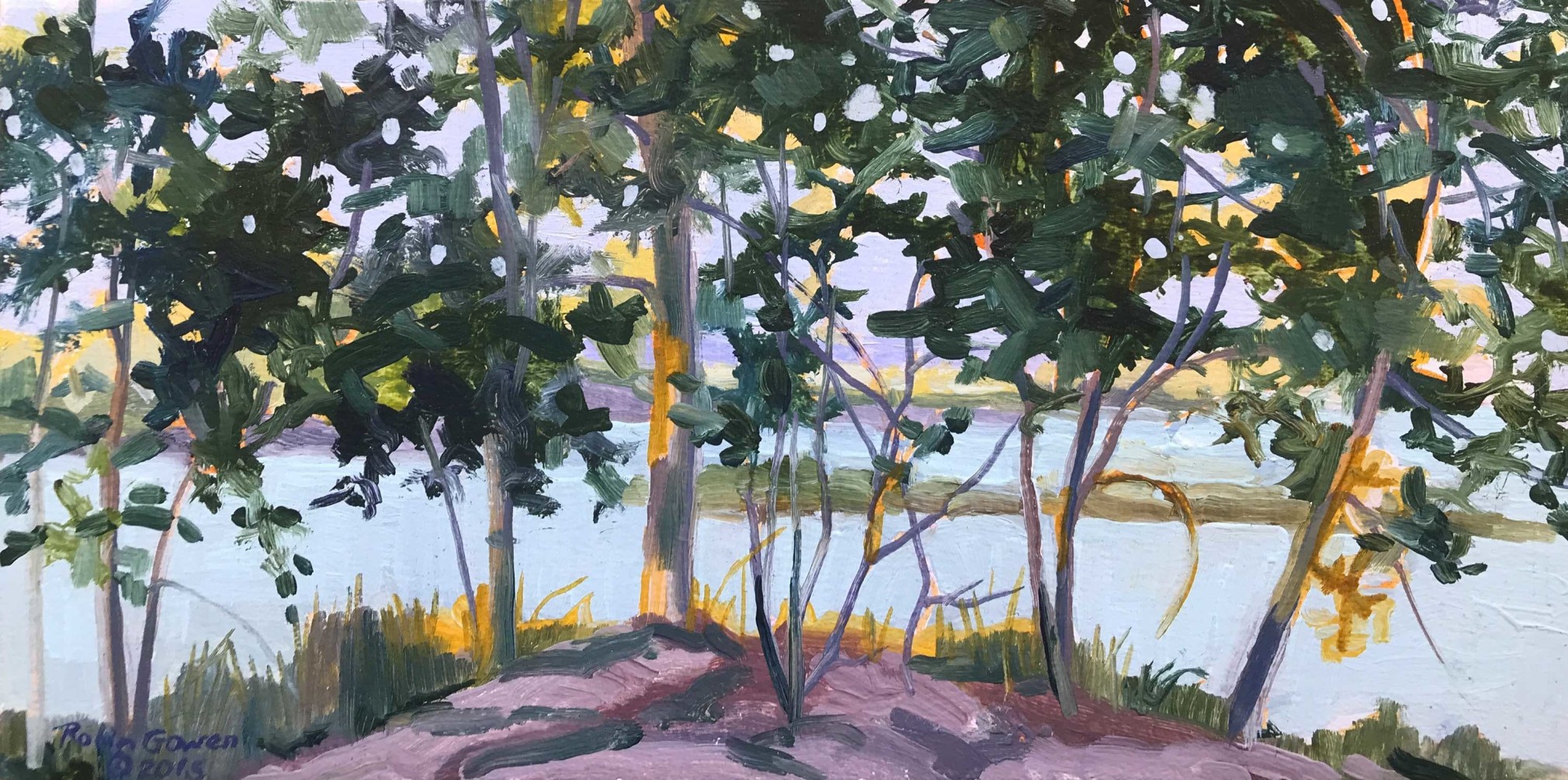 ROBIN GOWEN , Young Devereux Trees, 2020