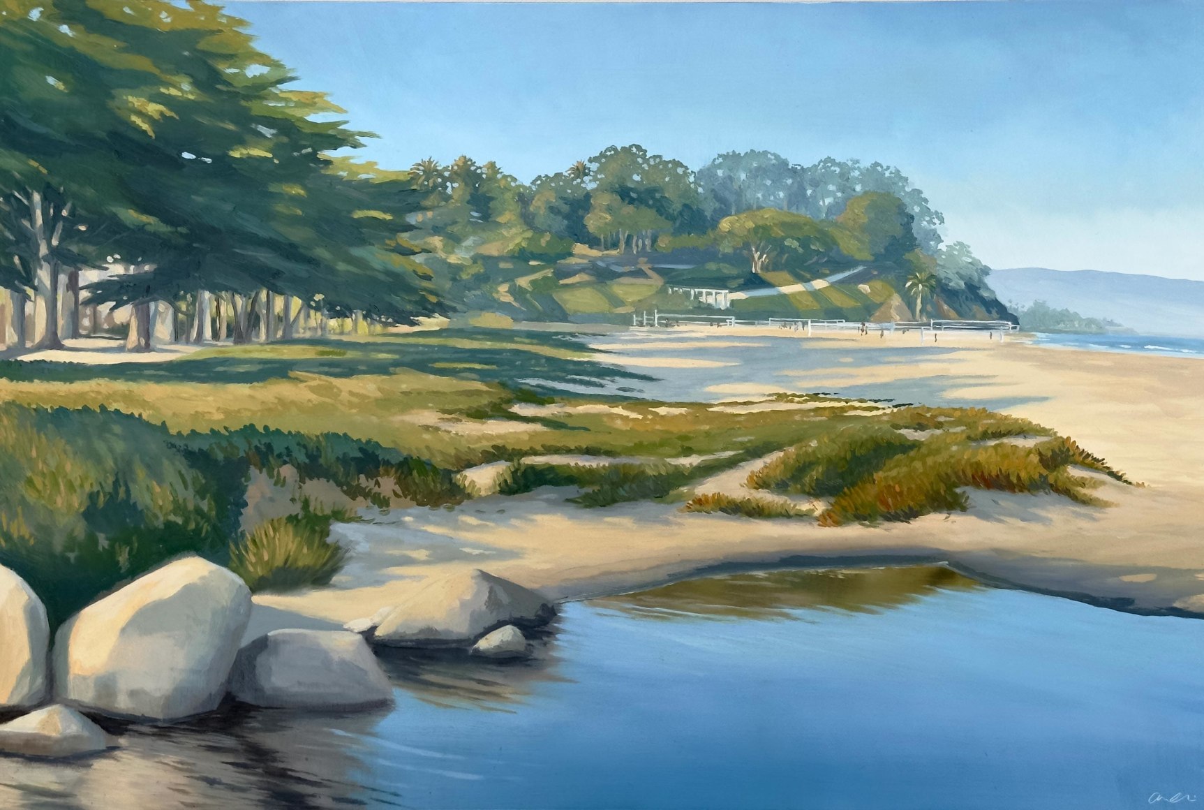 AMBER O'NEILL , East Beach Evening, 2024