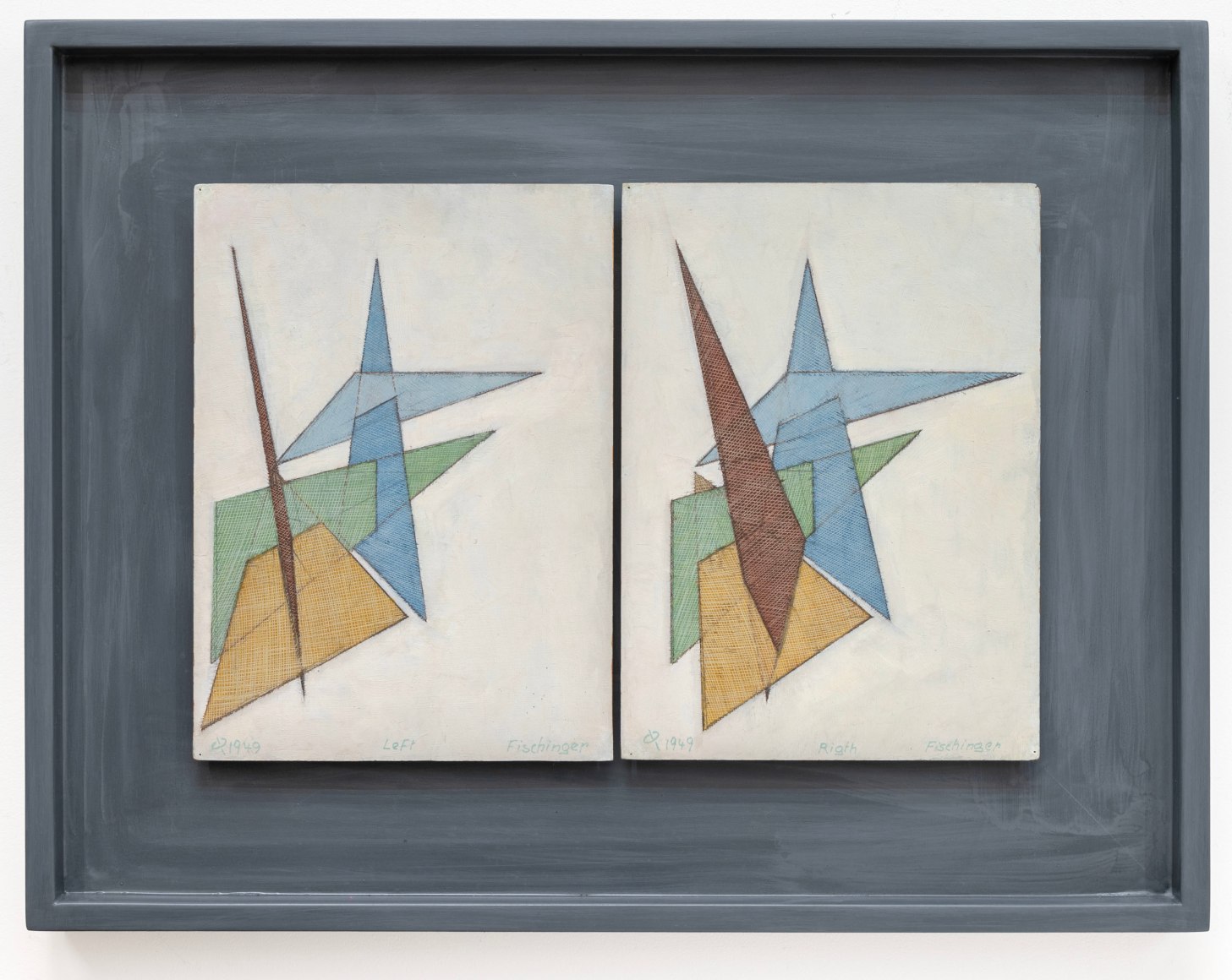 OSKAR FISCHINGER (1900-1967), Stereo No. 49, 1949