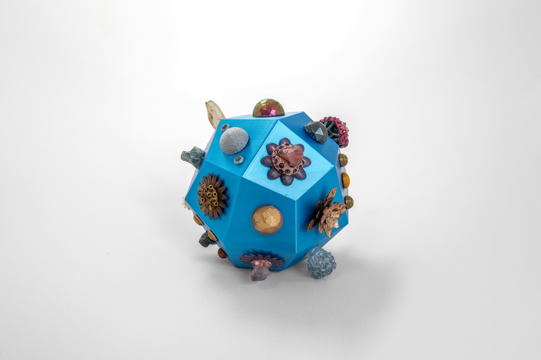 LYNDA WEINMAN, Blue Gazing Gem Orb, 2024