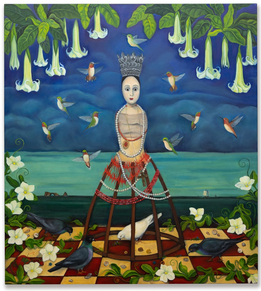 ANGELA PERKO, Our Lady of the Hummingbirds, 2023